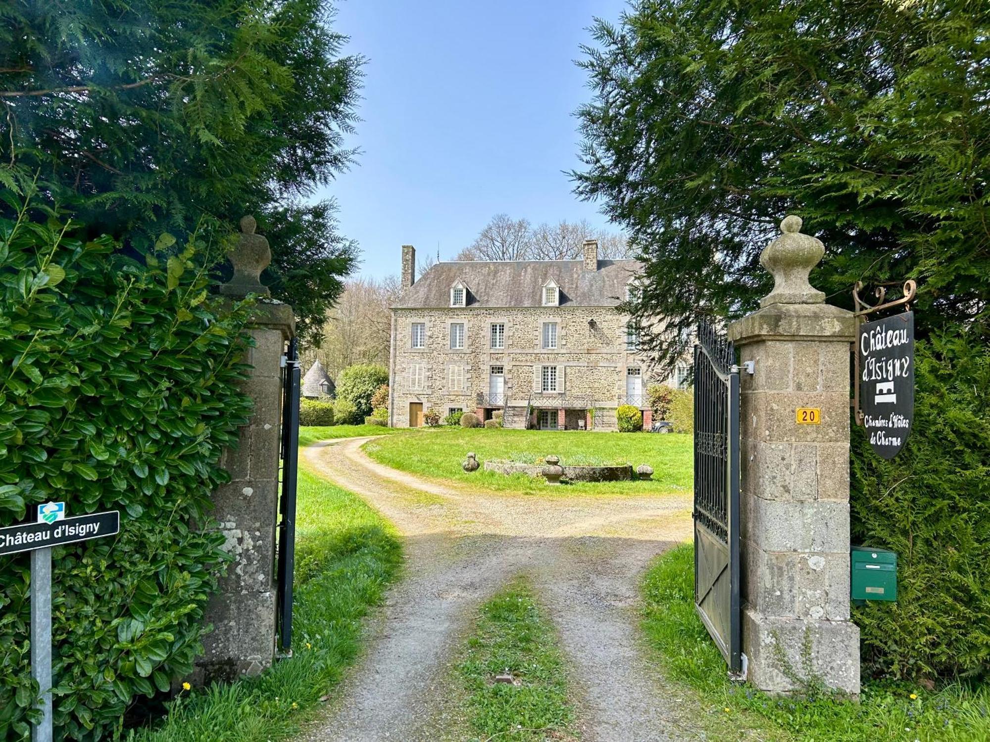 Chateau Isigny - Charme Francais, Proche Du Mont Saint-Michel Exterior foto